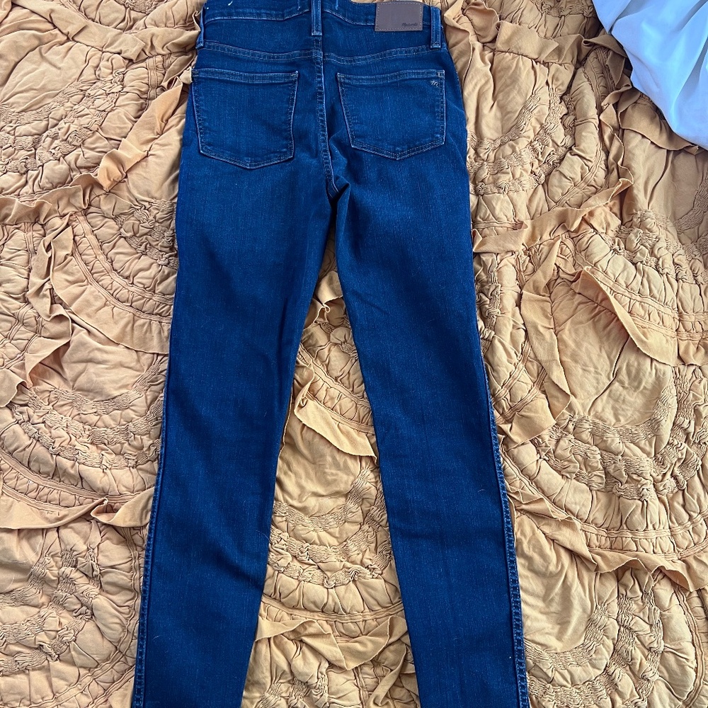 Madewell high rise skinny jeans